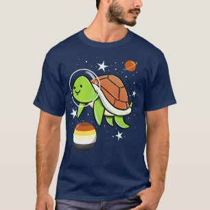 T-shirt Turtle Astronaut Gay Bear Pride