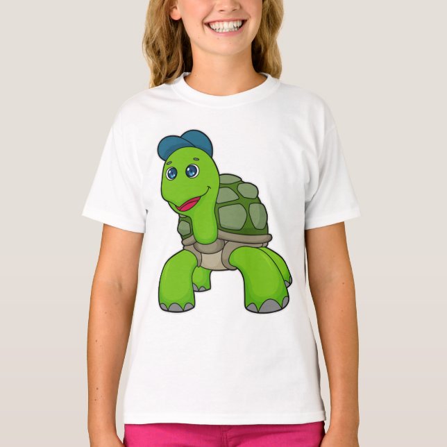 T-shirt Turtle Cap (Devant)