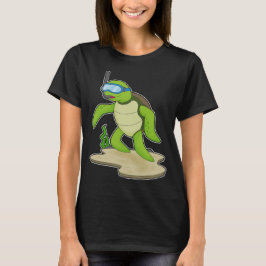 T-shirt Turtle Diver Snorkel