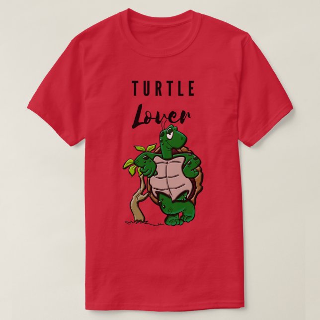 T-shirt Turtle Lover 6 (Design devant)