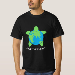 T-shirt Turtle Lover Sauvez La Planète Tortue