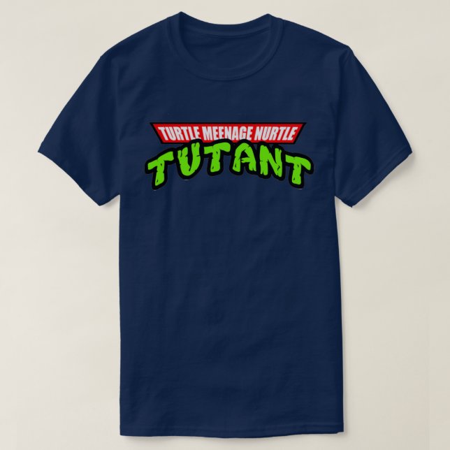 T-shirt Turtle Meenage Nurtle Tutant (Design devant)
