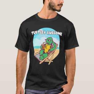 T-shirt Turtley Awesome Ocean Cool Turtle