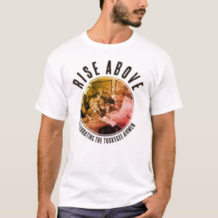 T-shirt TUSKEGEE AIRMEN Montée en puissance Noir Personnal