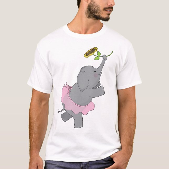 T-shirt Tutu d'éléphant (Devant)