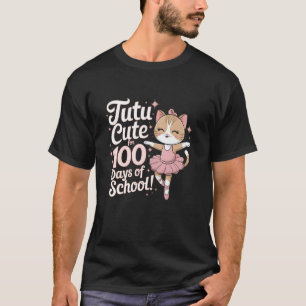 T-shirt Tutu Mignon Pour Les 100 Jours D'école Danse De Ch