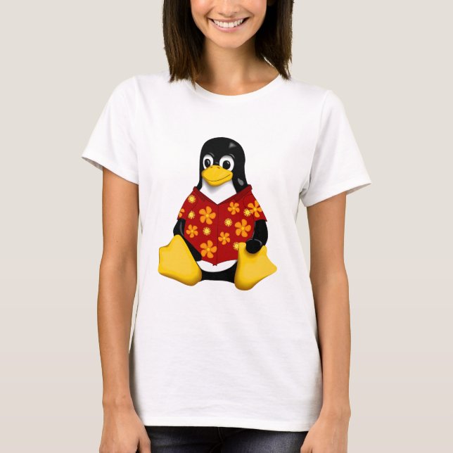 T-shirt Tux décontracté (Devant)