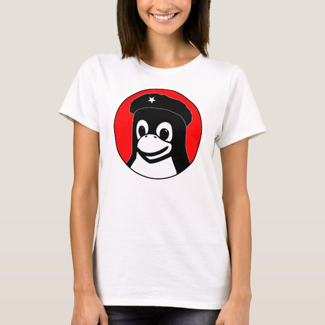 T-shirt Tux Guevara (lumière) (Devant)