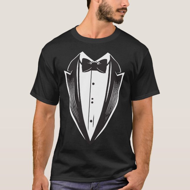 T-shirt Tuxedo (Devant)