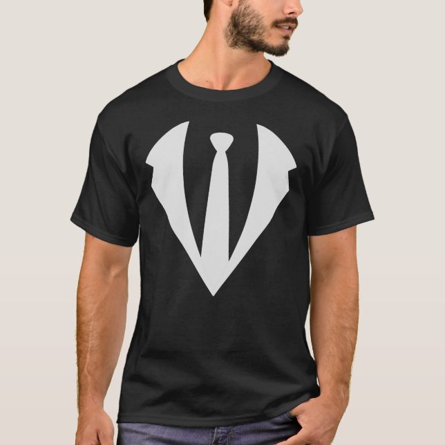 T-shirt Tuxedo (Devant)