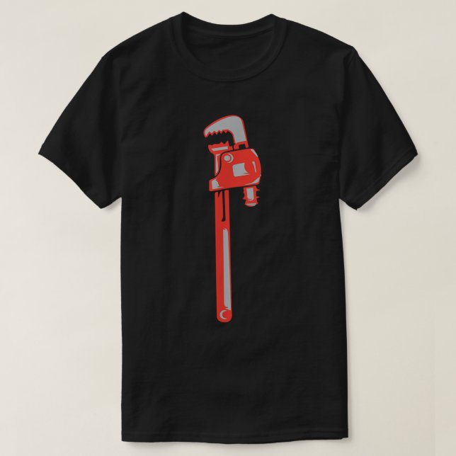 T-shirt Tuyauterie de tuyauterie de tuyauterie de plomberi (Design devant)