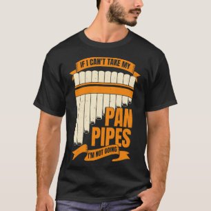 T-shirt Tuyaux de Volet amusant Flute Player Cadeau