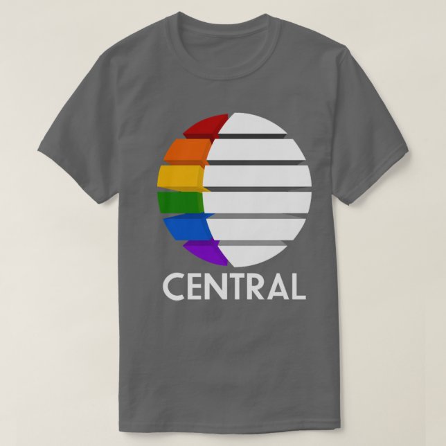 T-shirt tv centrale (Design devant)