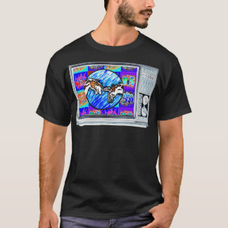 T-shirt tv mains tv par LowEndGraphics