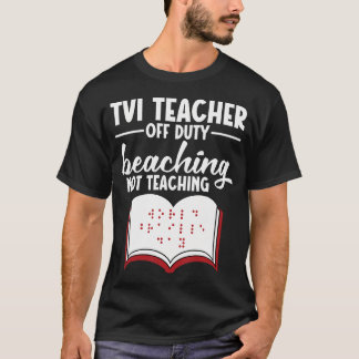 T-shirt Tvi Appréciation Enseignant Mon Cœur Visuellement 