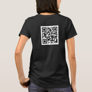 T-shirt TVUUC QR Code sur le site Web