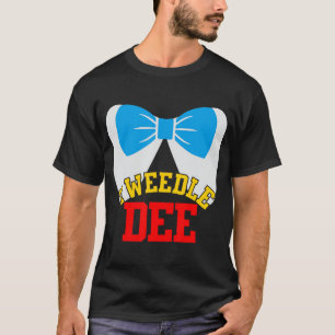 T-shirt Tweedle Dee Dum drôle assorti costume d'halloween 