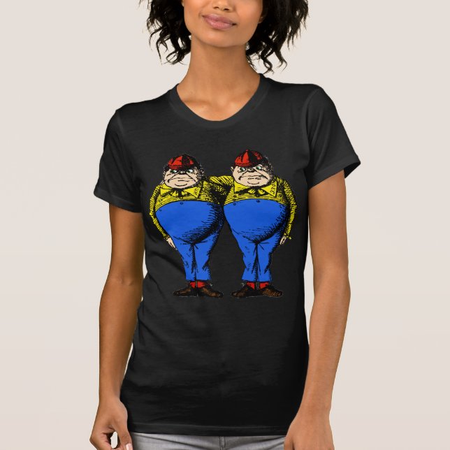 T-shirt Tweedle Dee et Tweedle Dum (Devant)