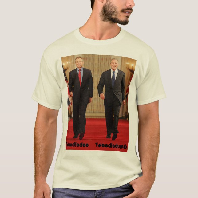 T-shirt Tweedledee et Tweedledumb (Devant)