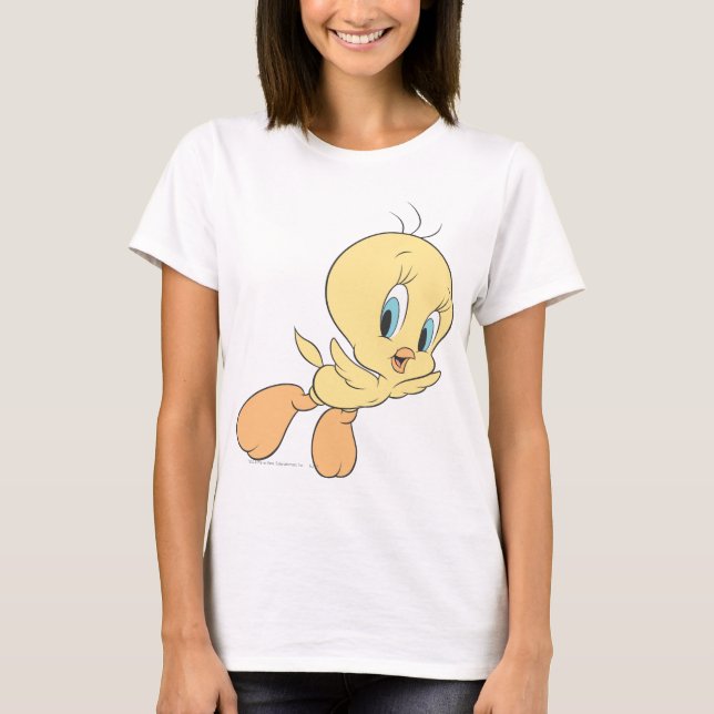 T-shirt Tweety Dans Les Nuages Pose 15 (Devant)