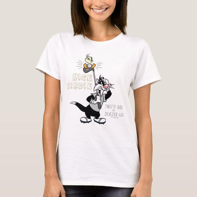 T-shirt TWEETY™ & SYLVESTER™ Golf - Nice Birdie (Devant)