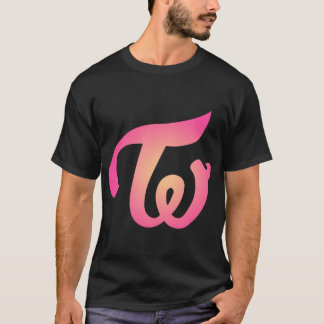 T-shirt Twice Logo - Original Sticker