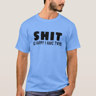 T-shirt Twin Babies Dadwins Père Fête des pères fille