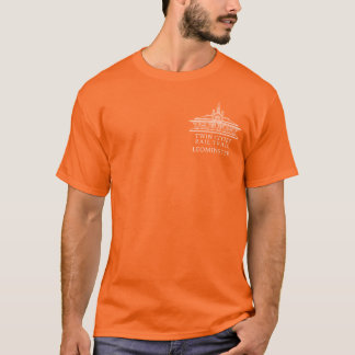 T-shirt Twin Cities Rail Trail Leominster Blanc Imprimer