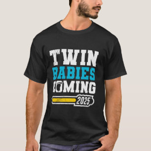 T-shirt Twin Daddy TWIN BABIES À VENIR 2025 Bientôt être p