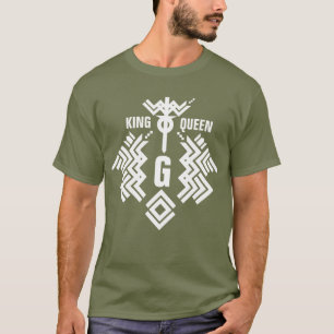 T-shirt Twin Dragon Shield King&Queen