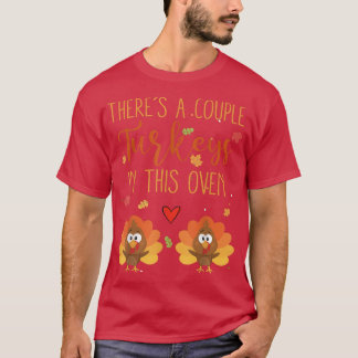 T-shirt Twin Pregnancy Faire-part Baby Reveal Thanksgivi