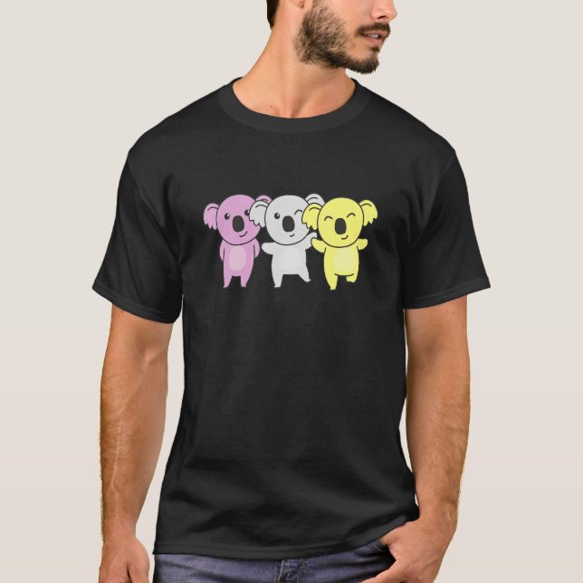 T-shirt Twink Flag Pride Lgbtq Koalas Cute Twink Koala (Devant)