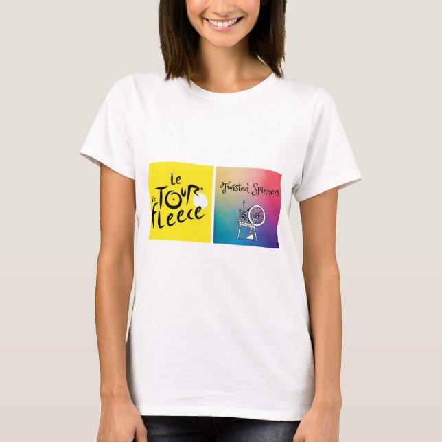 T-shirt Twisted Spinners Tour de Fleece (Devant)