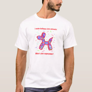 T-shirt Twister Chien à Balloon personnalisable