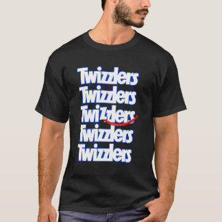 T-shirt Twizzlers Multi-Titre Iconique Officiel