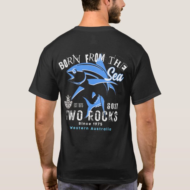 T-Shirt Two Rocks Fishing (Rückseite)