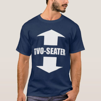 T-shirt Two Seater Se sey sale naughty dire cadeau cadeau