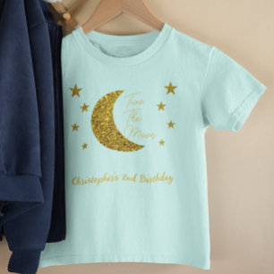 T-shirt Two The Moon 2nd Birthday Toddler