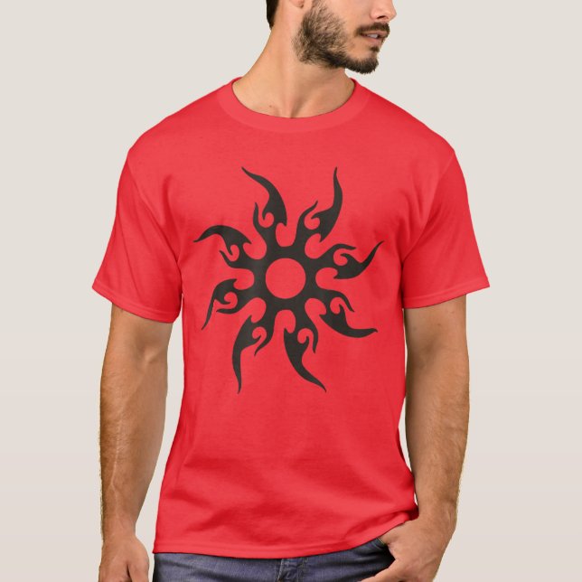 T-shirt Twoime Costumeeensribal Sun Forsaken gift (Devant)