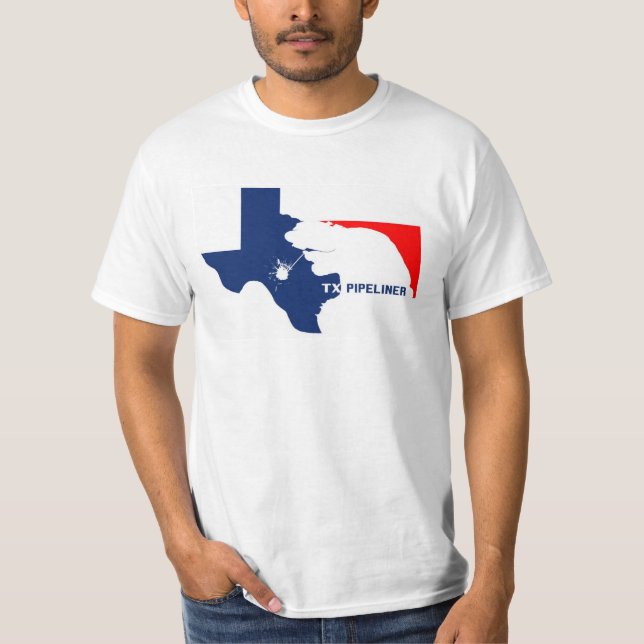 T-shirt TX série" Pipeliner "de ligue (Devant)