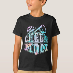 T-shirt Tye Dyed Cheerleading Pour Maman Cheerleader Meill