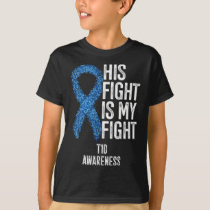 T-shirt Type 1 Diabète Sa lutte est ma lutte T1d débutants