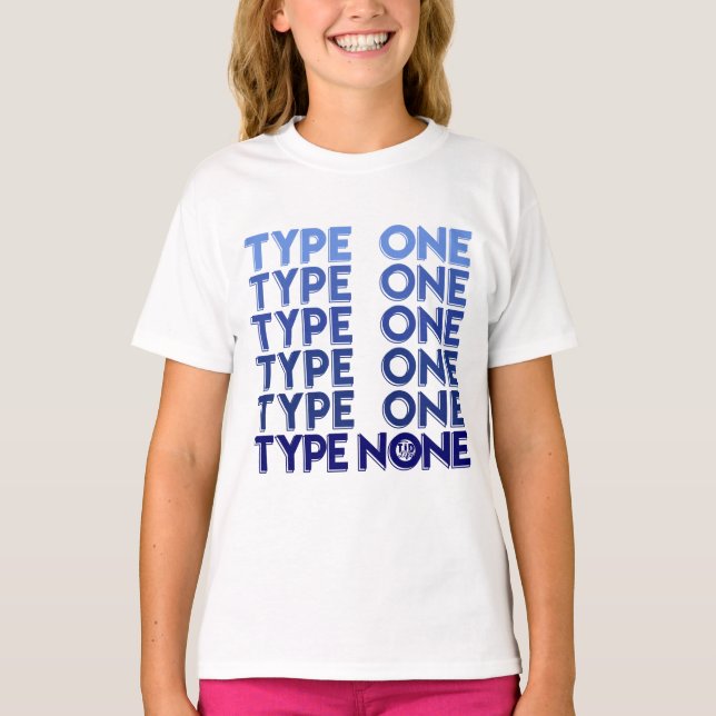 T-shirt Type Aucun (Devant)