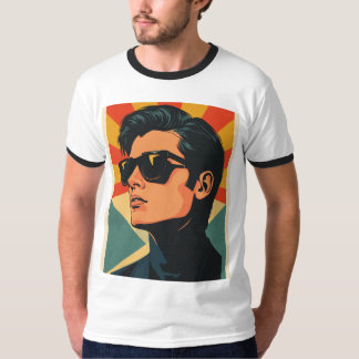 T-shirt Type Cool Rétro
