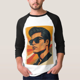 T-shirt Type Cool Rétro