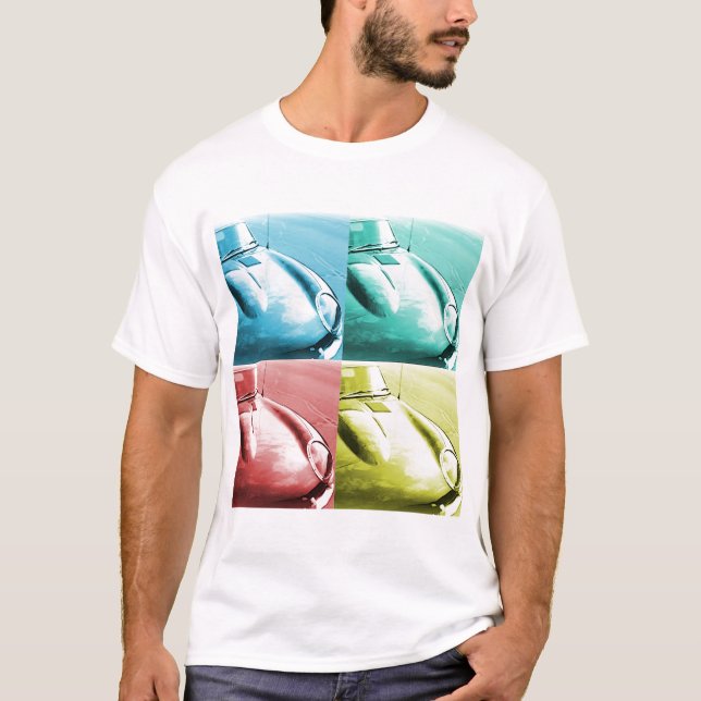 T-shirt Type de Jaguar E (Devant)