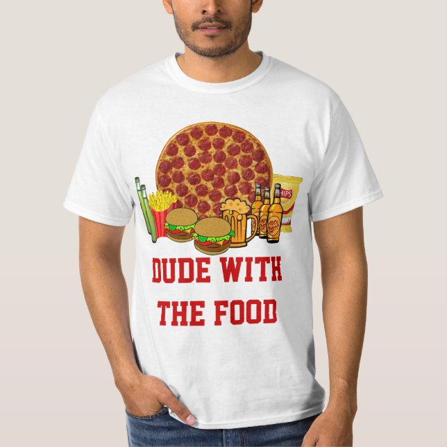 T-shirt Type de nourriture (Devant)