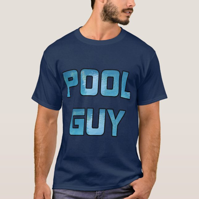 T-shirt Type de piscine (Devant)