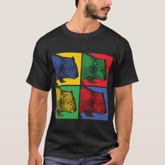 T-shirt Type de pop Wombat