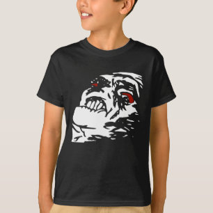 T-shirt type de rage